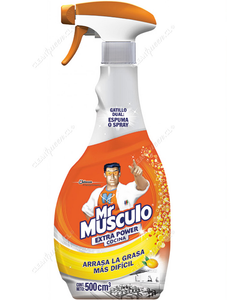 Mr. Músculo Limpiador Antigrasa Cocina Extra Power 500 cc