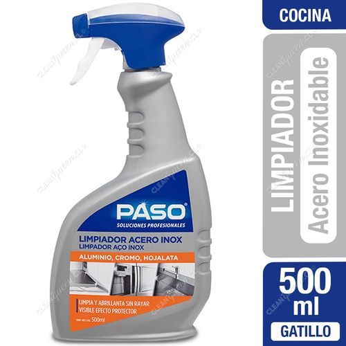 Paso Limpiador Acero Inoxidable Gatillo 500 ml