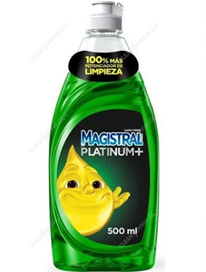 Magistral Lavaloza Platinum Limón Verde 500 ml