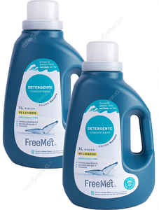 Freemet Detergente Ecológico Concentrado Hipoalergénico 2 x 3 L