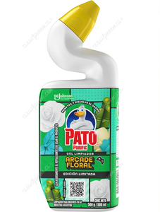 Pato Purific Limpiador Desinfectante Inodoro Arcade Floral 500 ml