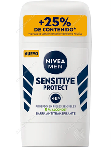 Nivea Desodorante Barra Hombre Men Sensitive Protect 54 g