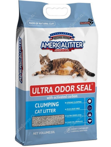 America Litter Arena Gato Ultra Odor Seal Carbón Activado 7 kg