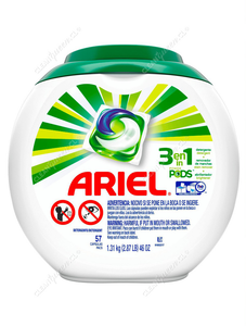 Ariel Detergente Cápsulas Pods 57 un