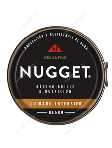 Nugget Betún Pasta para Calzado Color Negro 65 g