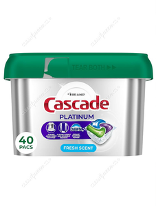 Cascade Detergente Lavavajillas Cápsulas Platinum Fresh 40 un