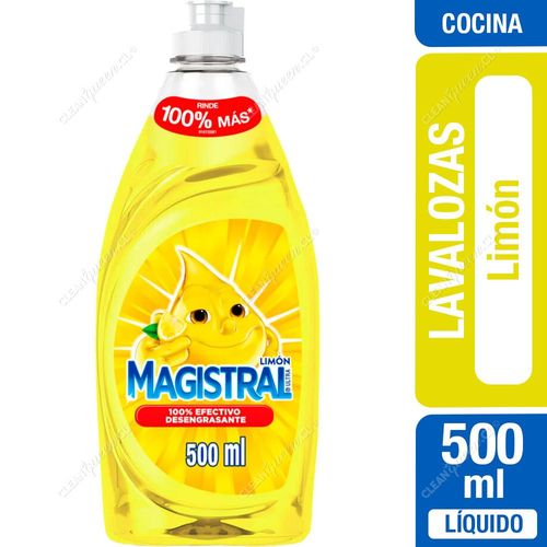 Magistral Lavaloza Ultra Desengrasante Limón 500 ml