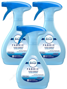 Febreze Aromatizante Telas Elimina Olores Extra Fuerte 3 x 438 ml