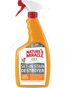 Nature's Miracle Eliminador de Manchas y Olores Oxy Fórmula para Perro 946 ml