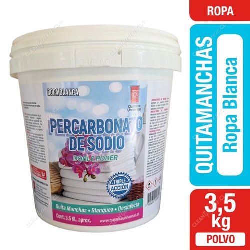 Percarbonato Polvo Química Universal Ropa Blanca 3.5 Kg