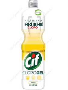 Cif Cloro Gel Limón 800 ml