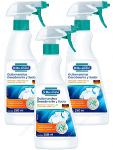 Dr. Beckmann Quitamanchas Desodorante y Sudor 3 x 250 ml