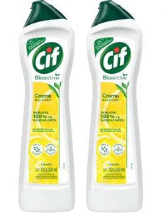 Cif Limpiador Crema Bioactive Limón 2 x 750 g