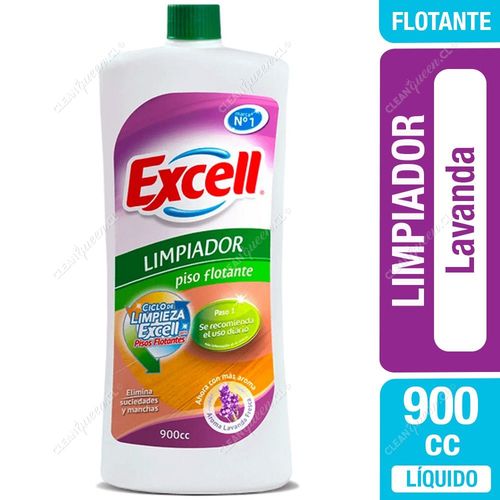 Excell Limpiador Piso Flotante Lavanda 900 cc
