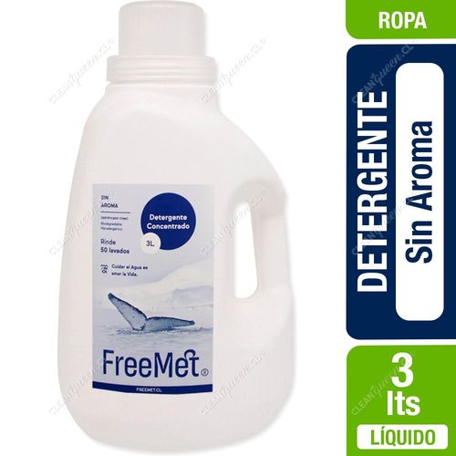 Freemet Detergente Ecológico Concentrado Sin 3 L