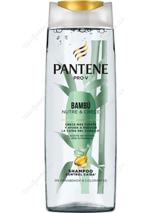 Pantene Shampoo Bambú Control Caída 400 ml