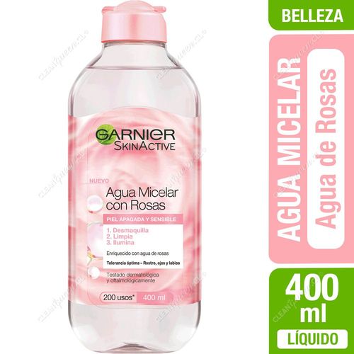 Garnier Agua Micelar Agua de Rosas 400 ml