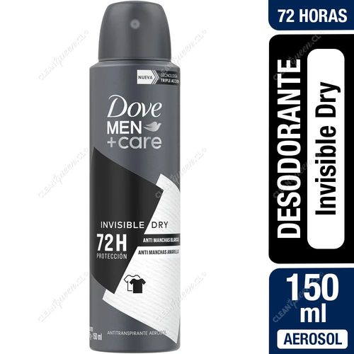 Dove Desodorante Aerosol Hombre Men+Care Invisible Dry 150 ml