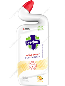 Lysoform Limpiador Desinfectante Inodoro Cítrico 500 cc