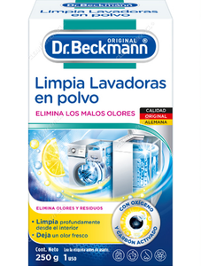 Dr. Beckmann Limpia Lavadoras Polvo 250 g