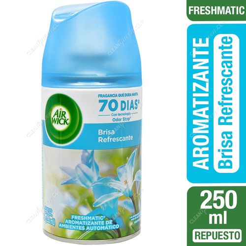 Air Wick Repuesto Aromatizante Freshmatic Brisa Refrescante 250 ml