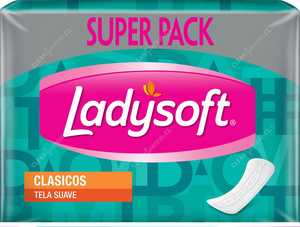 Ladysoft Protector Diario Higiénico Clásico 100 un