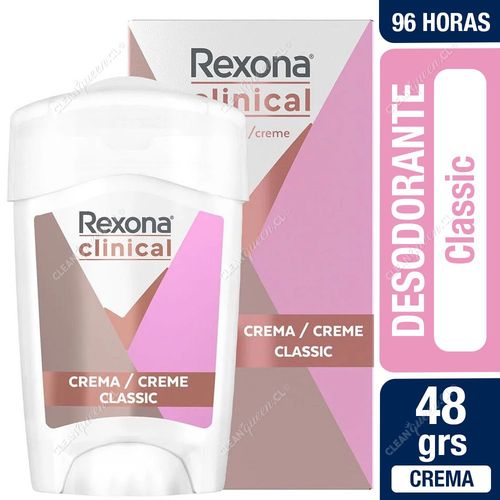 Rexona Desodorante Crema Mujer Clinical Classic 48 g