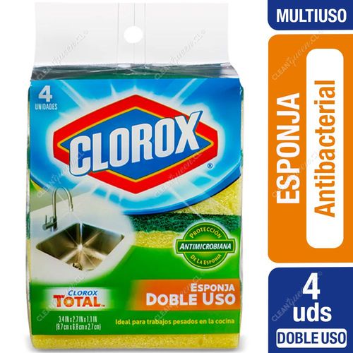 Clorox Esponja Doble Uso 4 un