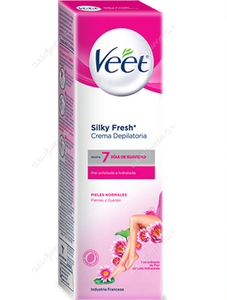 Veet Crema Depilatoria Piernas y Cuerpo Piel Normal 100 g