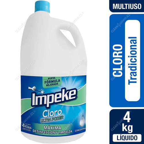Impeke Cloro Concentrado Tradicional 4 kg