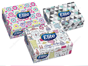 Elite Pañuelo Facial Doble Hoja 3 x 90 un
