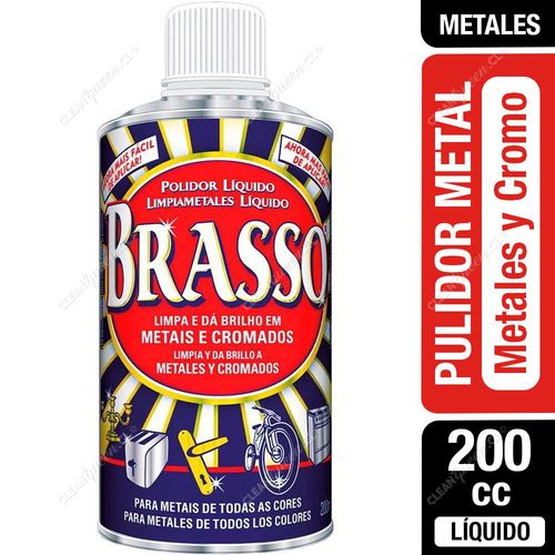 Brasso Limpia Metales 200 cc