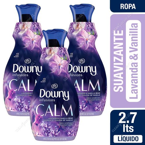 Suavizante Downy Infusions Calm Lavender & Vanilla Bean 3 x 900 ml