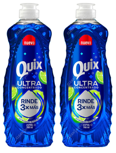 Quix Lavaloza Ultra Concentrado 2 x 750 ml