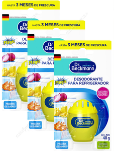 Dr. Beckmann Desodorante Refrigerador Extracto Limón 3 x 40 g