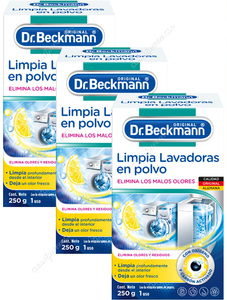 Dr. Beckmann Limpia Lavadoras Polvo 3 x 250 g
