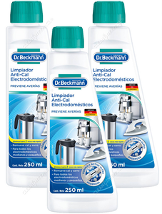 Dr. Beckmann Limpiador Antical Electrodomésticos 3 x 250 ml
