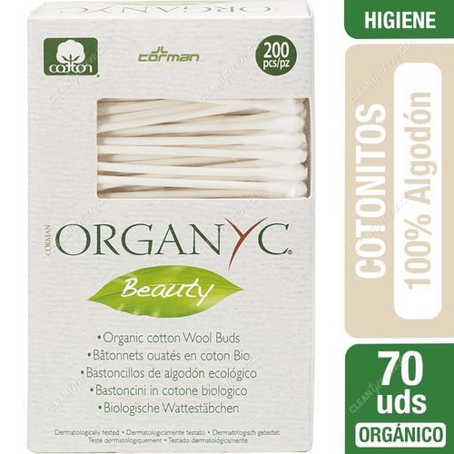 Organyc Cotonitos 100% Algodón Orgánico 200 un