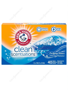 Hammer Toallitas Suavizantes Anti-Estática Arm & Purifying Waters 40 un