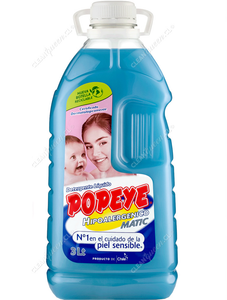 Popeye Detergente Líquido Hipoalergénico 3 L