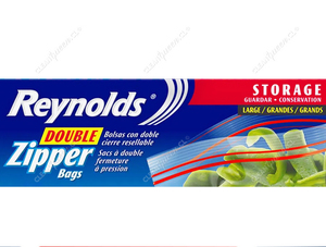 Reynolds Bolsas Herméticas para Conservar Doble Cierre Grandes 20 un