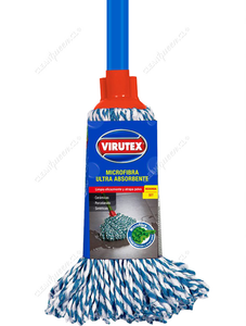 Virutex Mopa Redonda Microfibra Set