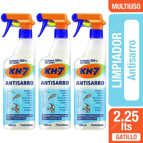 Limpiador Antisarro KH-7 Gatillo 3 x 750 ml