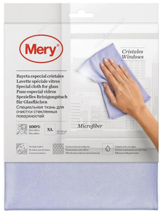 Mery Paño Microfibra Vidrios y Cristales Lila