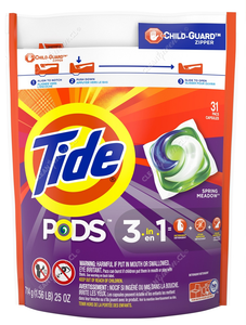 Tide Detergente Cápsulas Spring Meadow 31 un