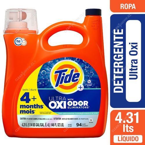 Detergente Líquido Tide Ultra Oxi 4.31 L