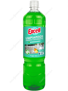 Excell Limpiador Pisos Cítrico Frutal 900 cc