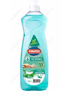 Virutex Lavaloza Piel Sensible Aloe Vera 500 ml