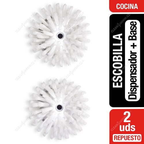 Oxo Cepillo Escobilla Lavaloza Compacta Repuesto 2 un
