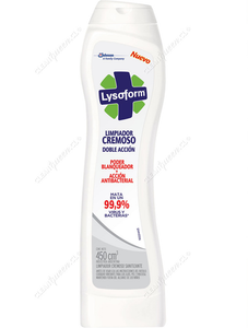Lysoform Limpiador Desinfectante Cremoso Doble Acción 450 cc